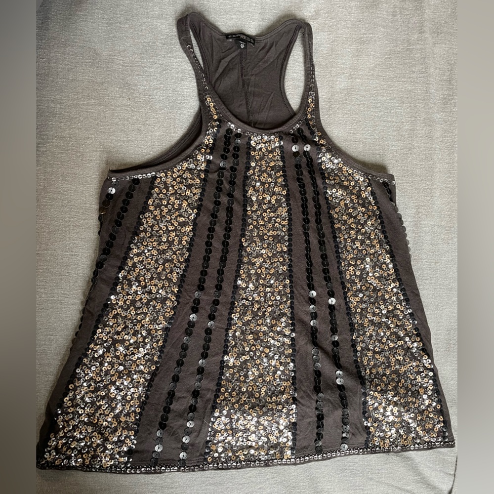 XS Express sequins shirt